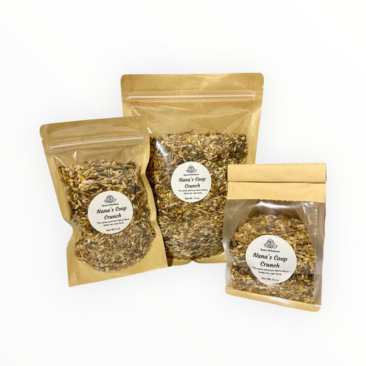 Nana’s Coop Crunch – Backyard Chicken Treat